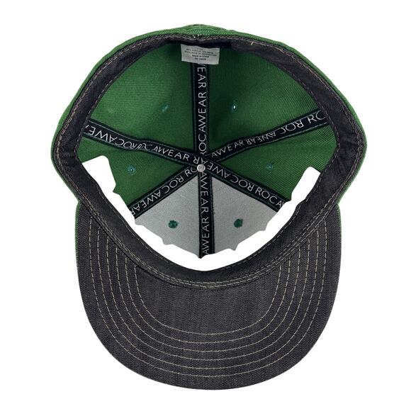 Rocawear‎ Men’s Green Fitted Hat Size 7 ½ NWT Hip-Hop Streetwear - Picture 7 of 8